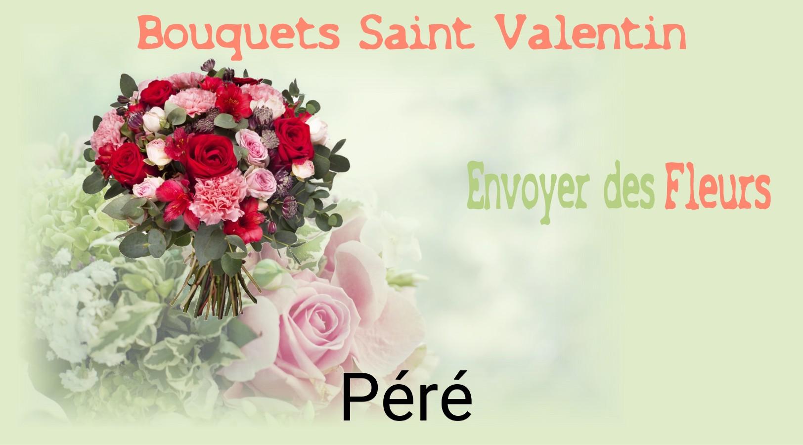 Roses de Saint-Valentin livrées à Péré